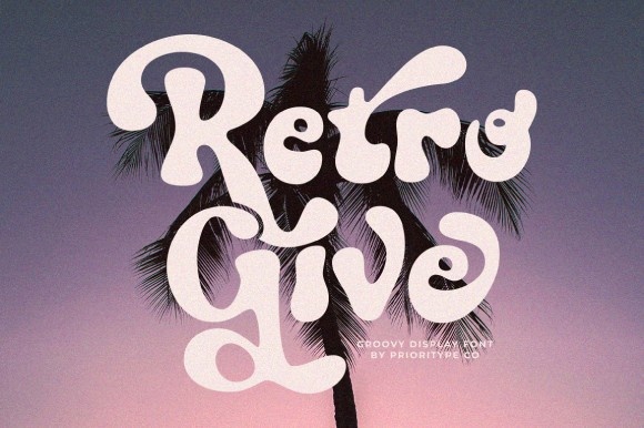 Font Retro Give