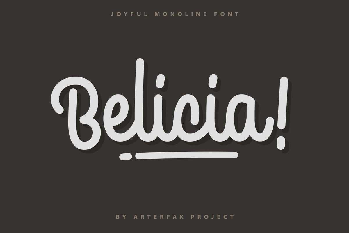 Font Belicia!