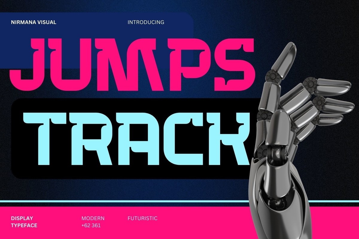 Font Jumps Track