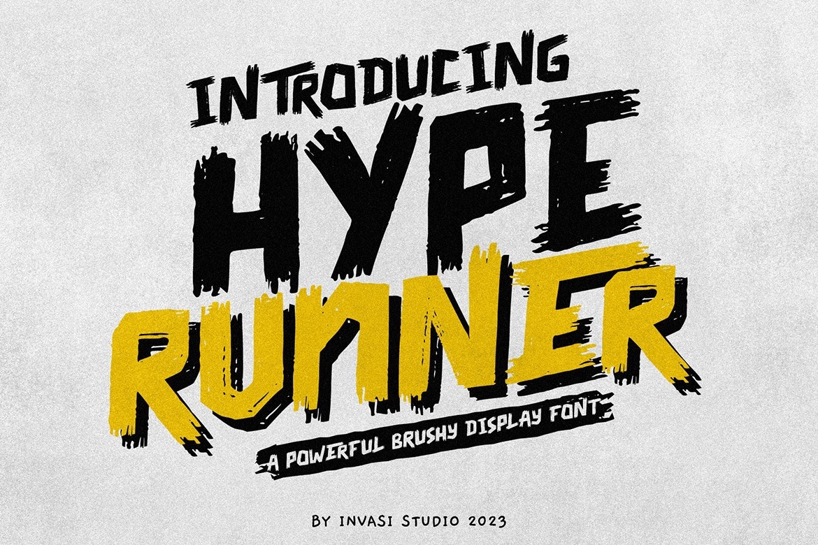 Font Hype Runner