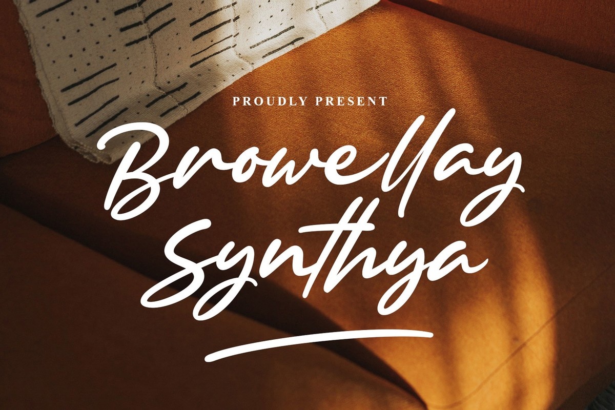 Font Browellay Synthya