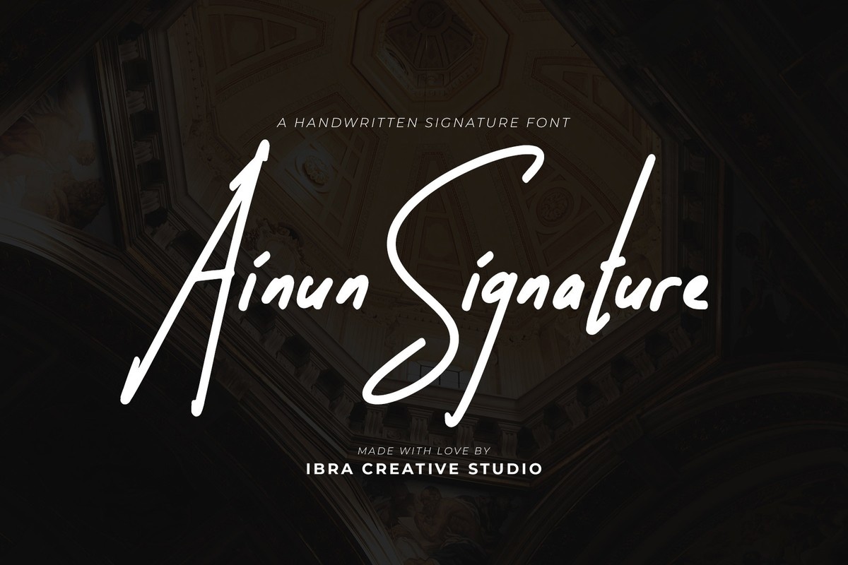 Ainun Signature
