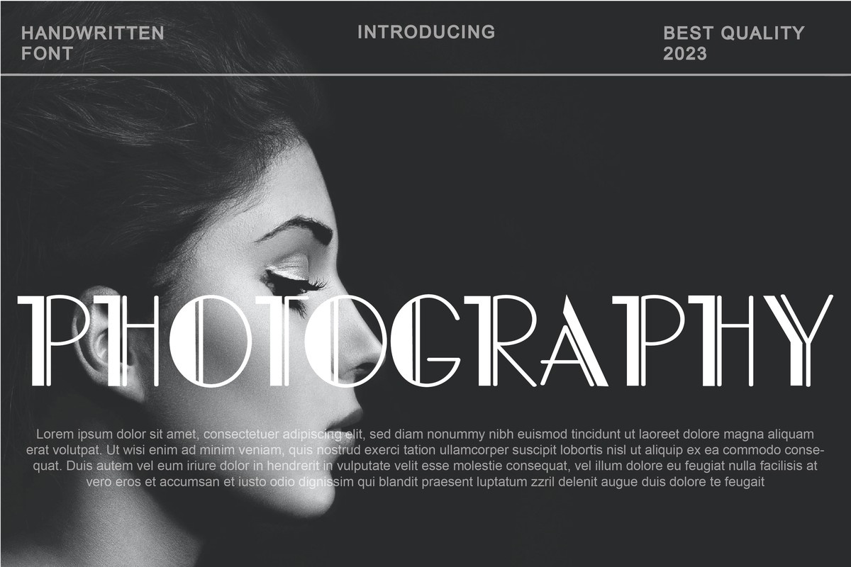 Font Photography