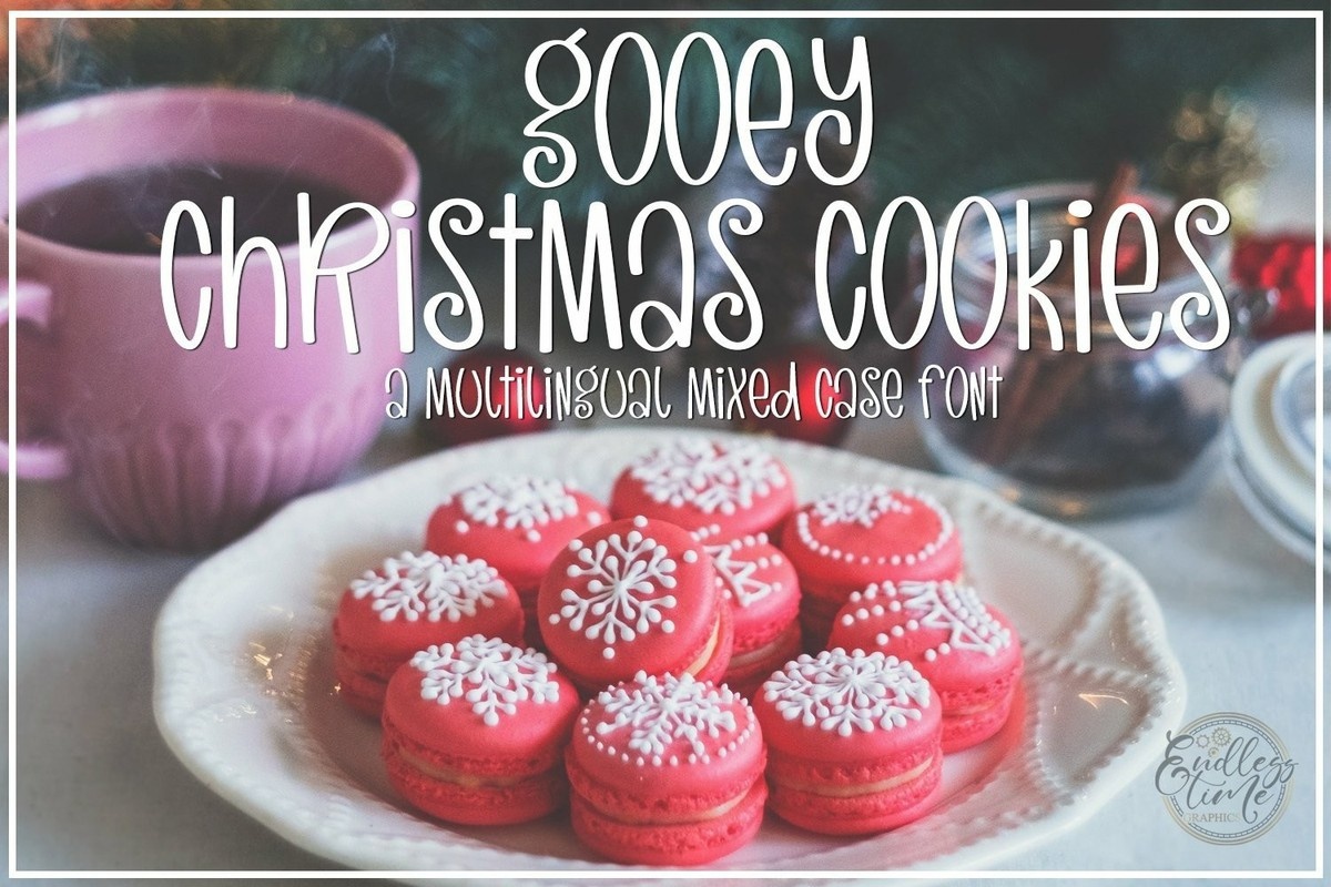 Gooey Christmas Cookies