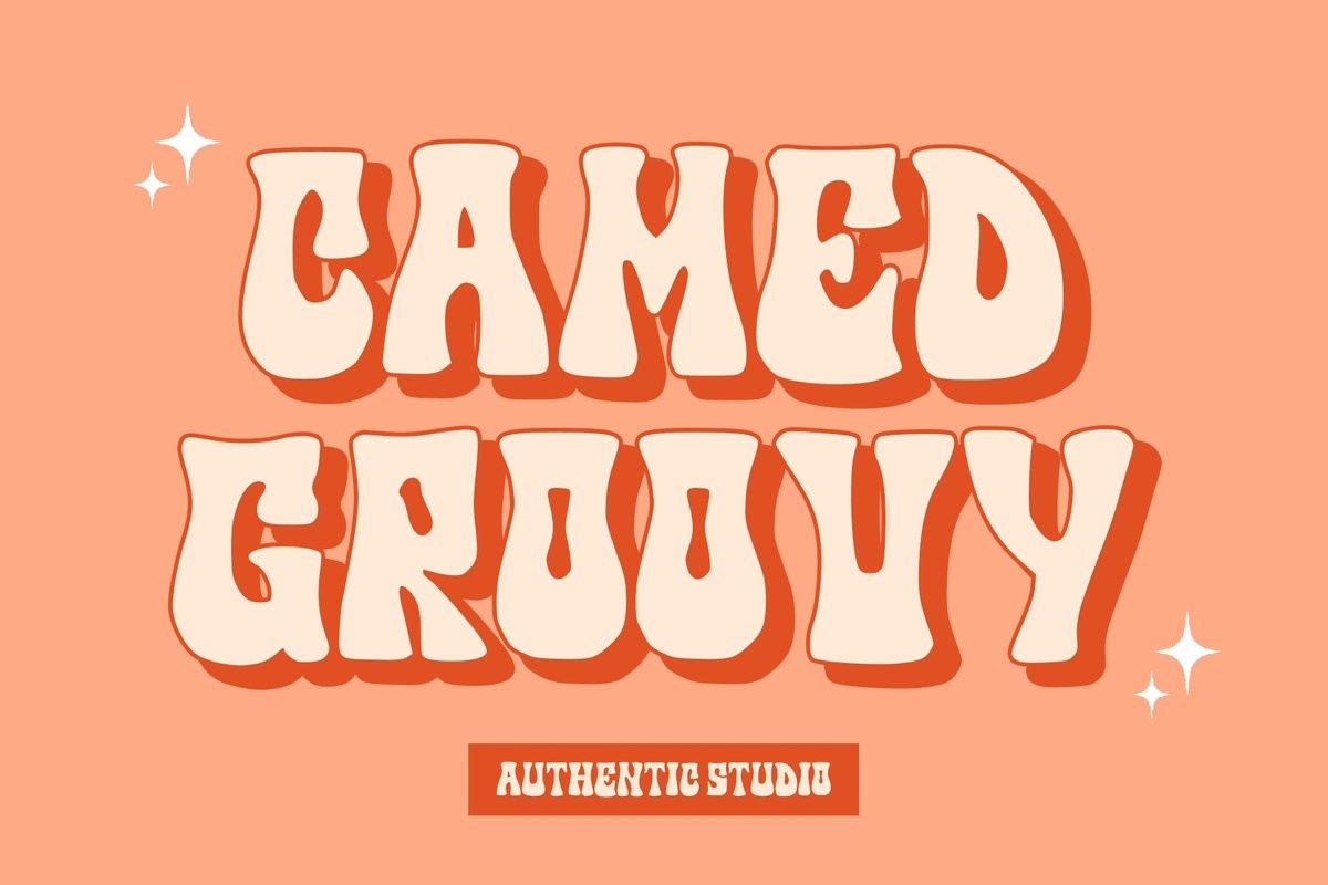 Font Camed Groovy