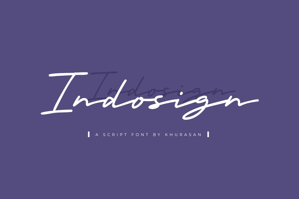 Font Indosign