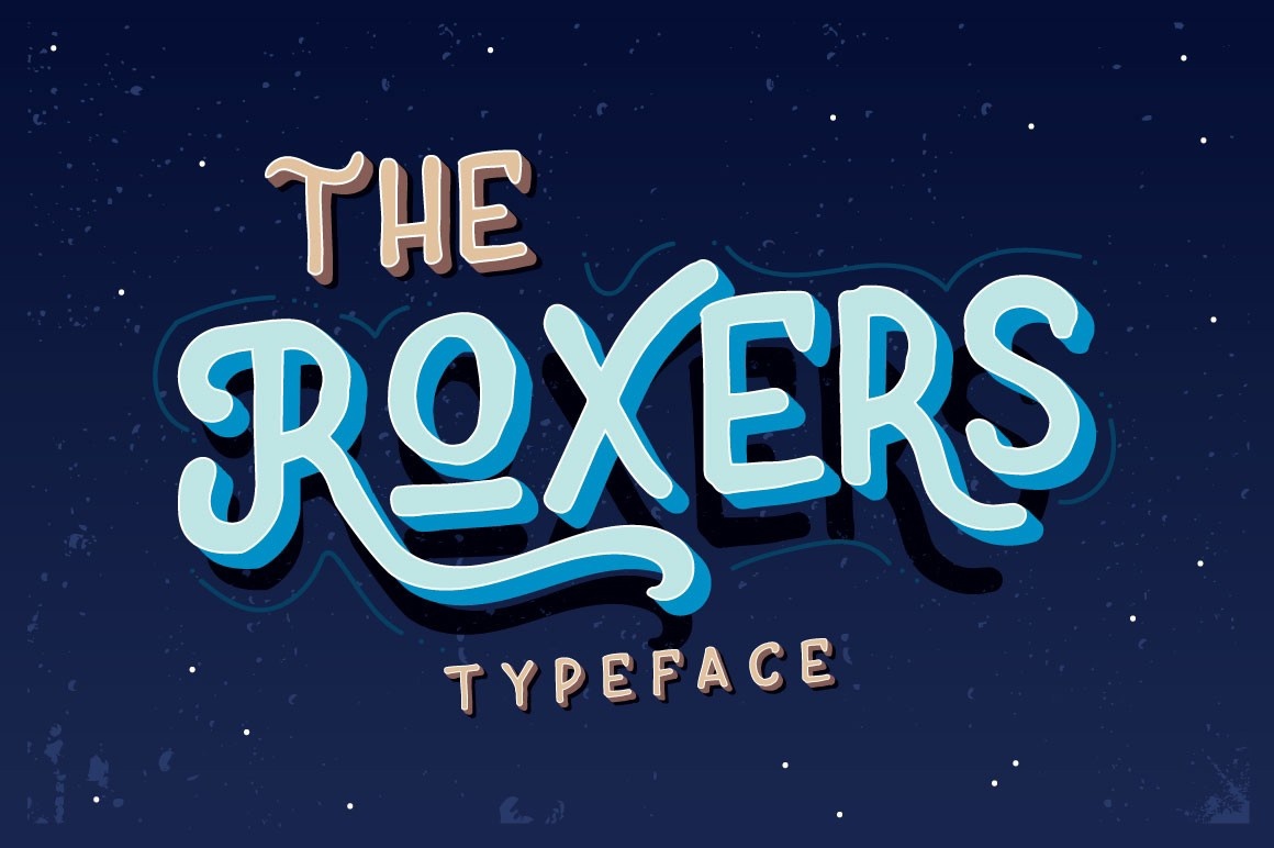 Font Roxers Typeface