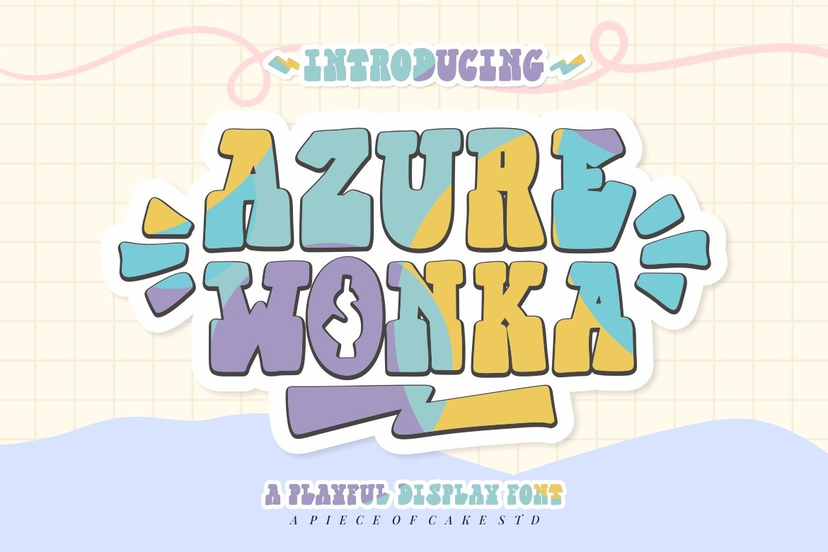 Font Azure Wonka