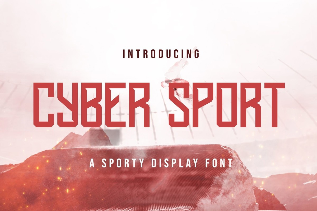 Font Cyber Sport