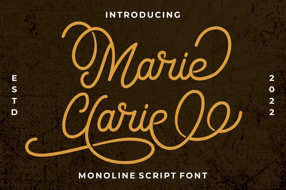 Font Marie Clarie