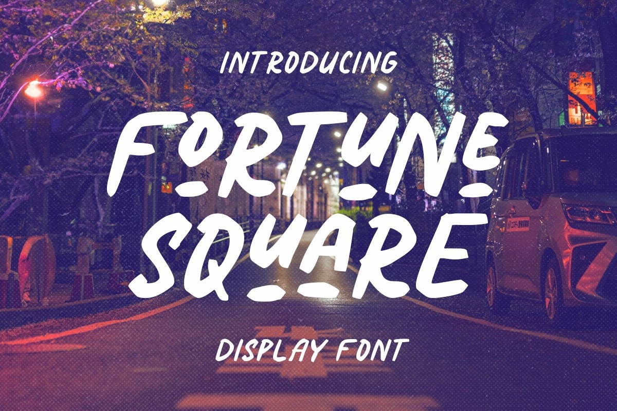 Font Fortune Square