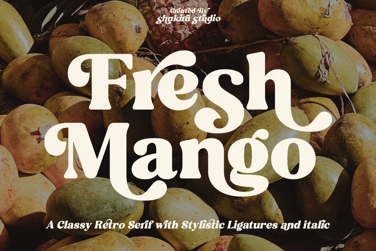 Font Fresh Mango