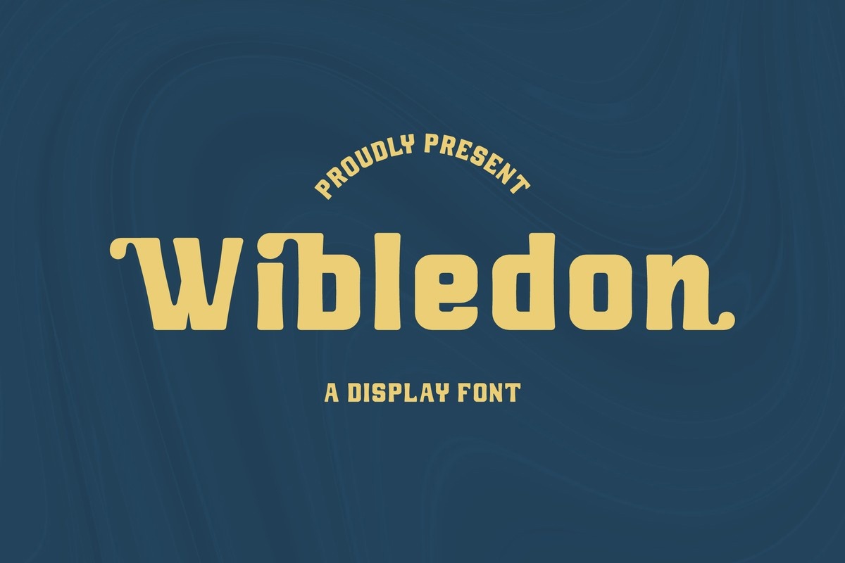 Font Wibledon