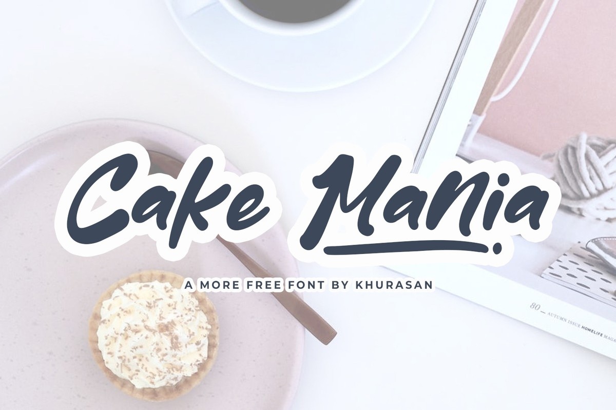Font Cake Mania