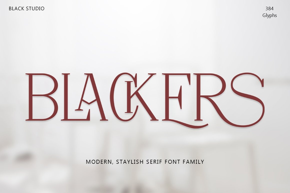 Font Blackers