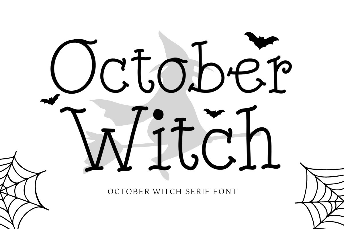 Font October Witch