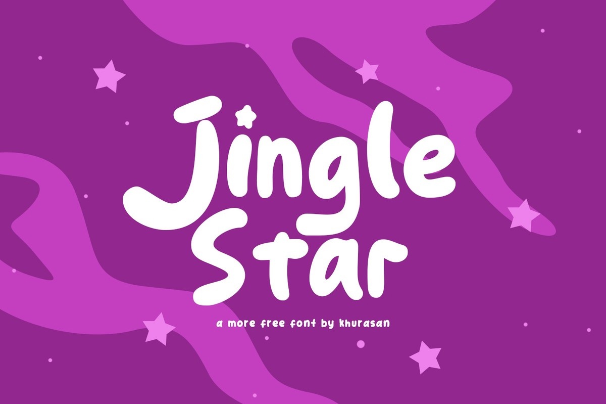 Font Jingle Star
