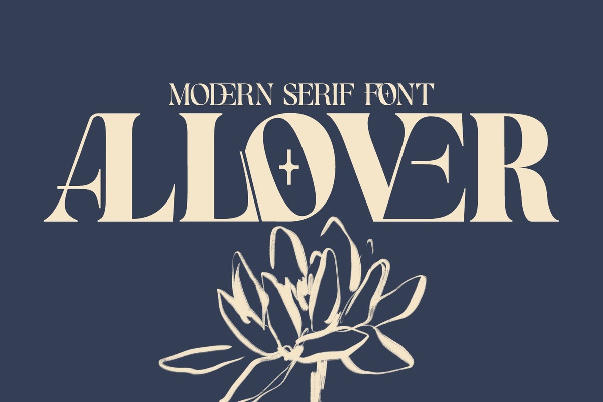 Font Allover Modern