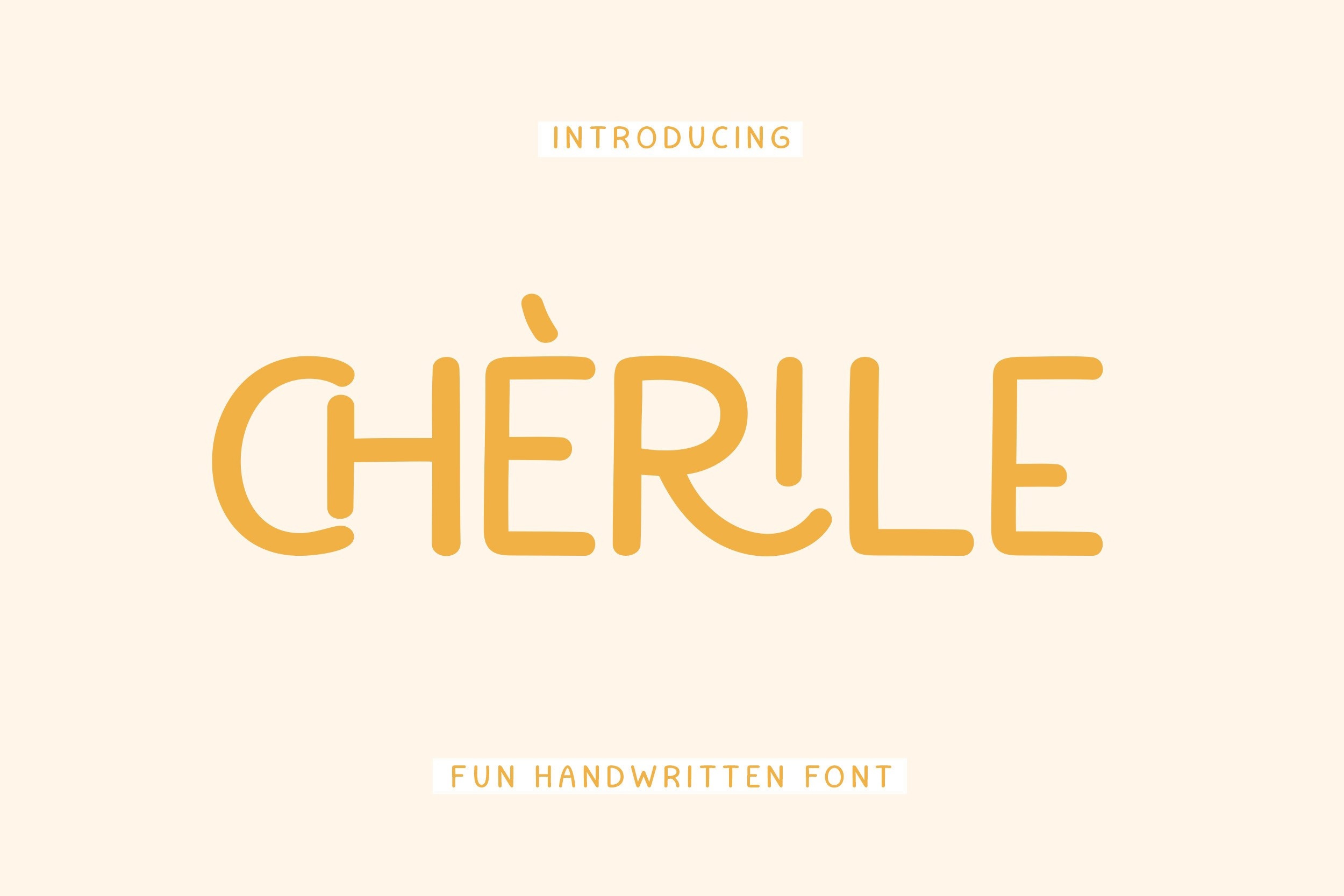 Font Cherile