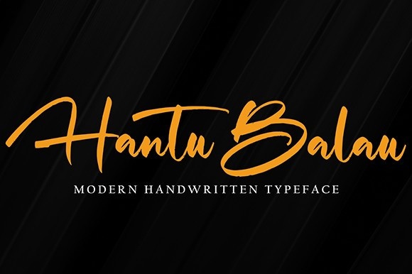 Font Hantu Balau