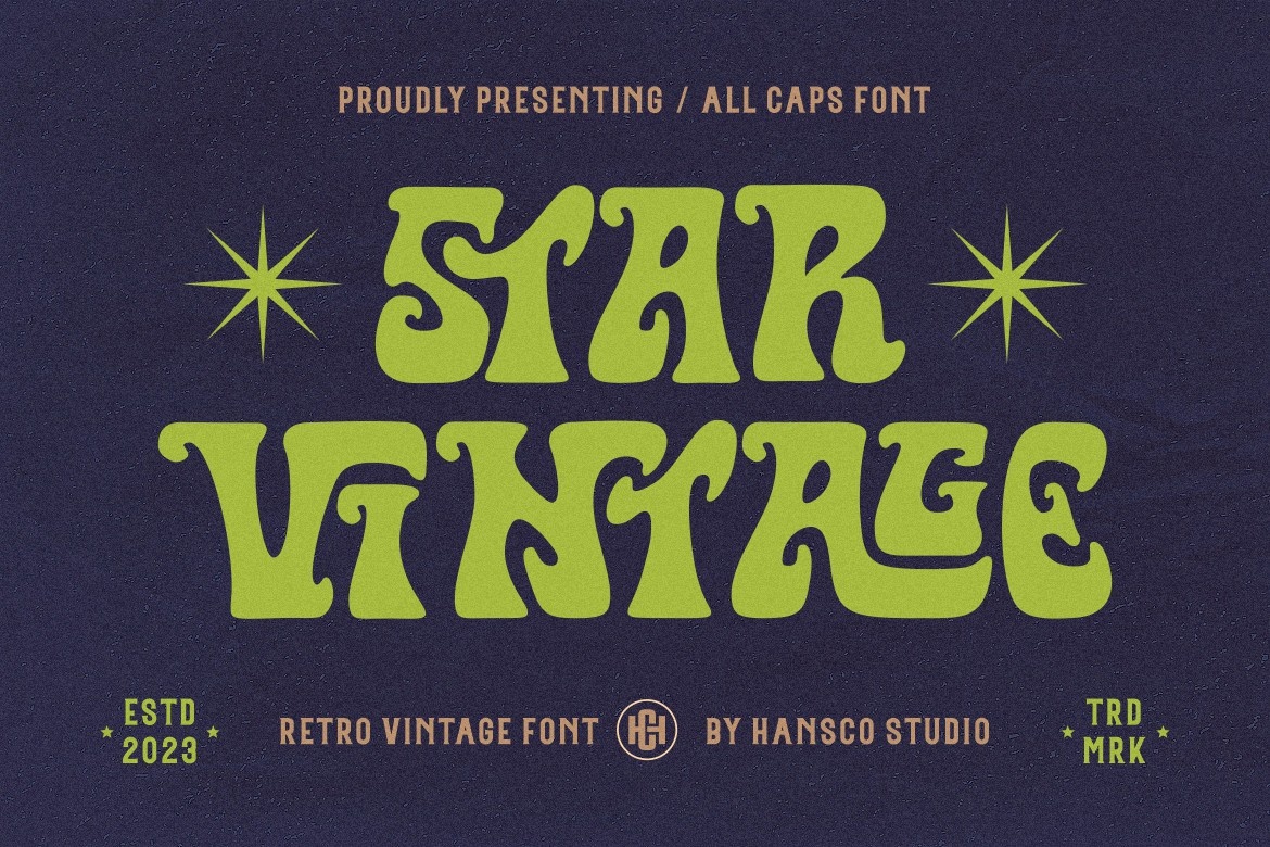 Font Star Vintage