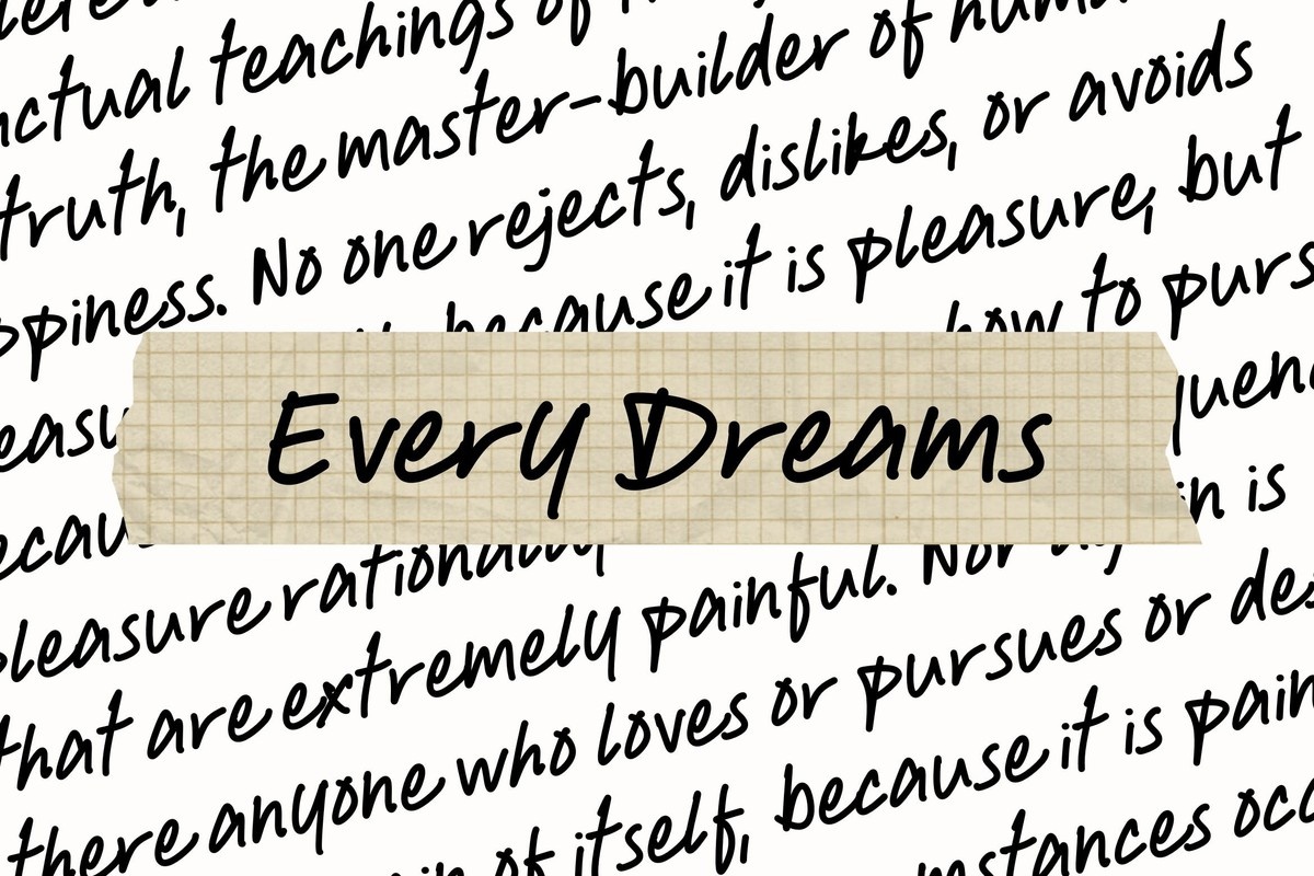 Font Every Dreams
