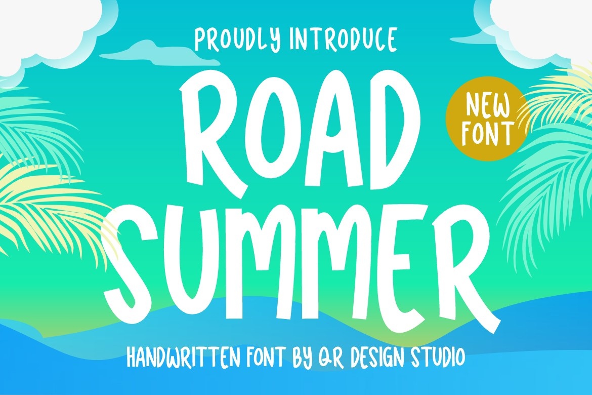 Font Road Summer