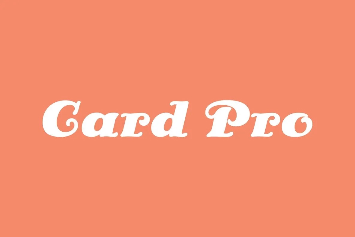 Font Card Pro