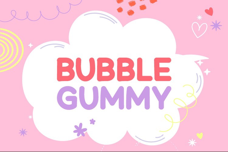 Font Bubble Gummy
