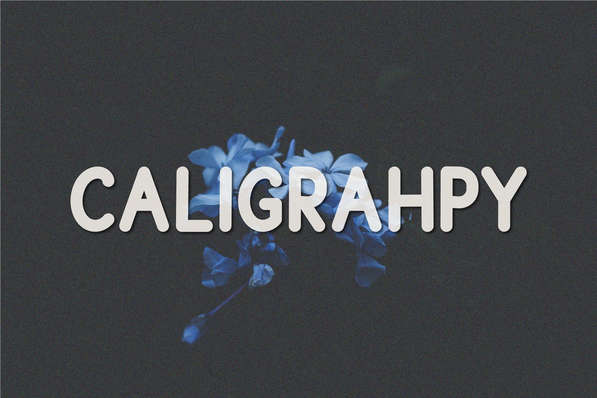 Font Caligrahpy