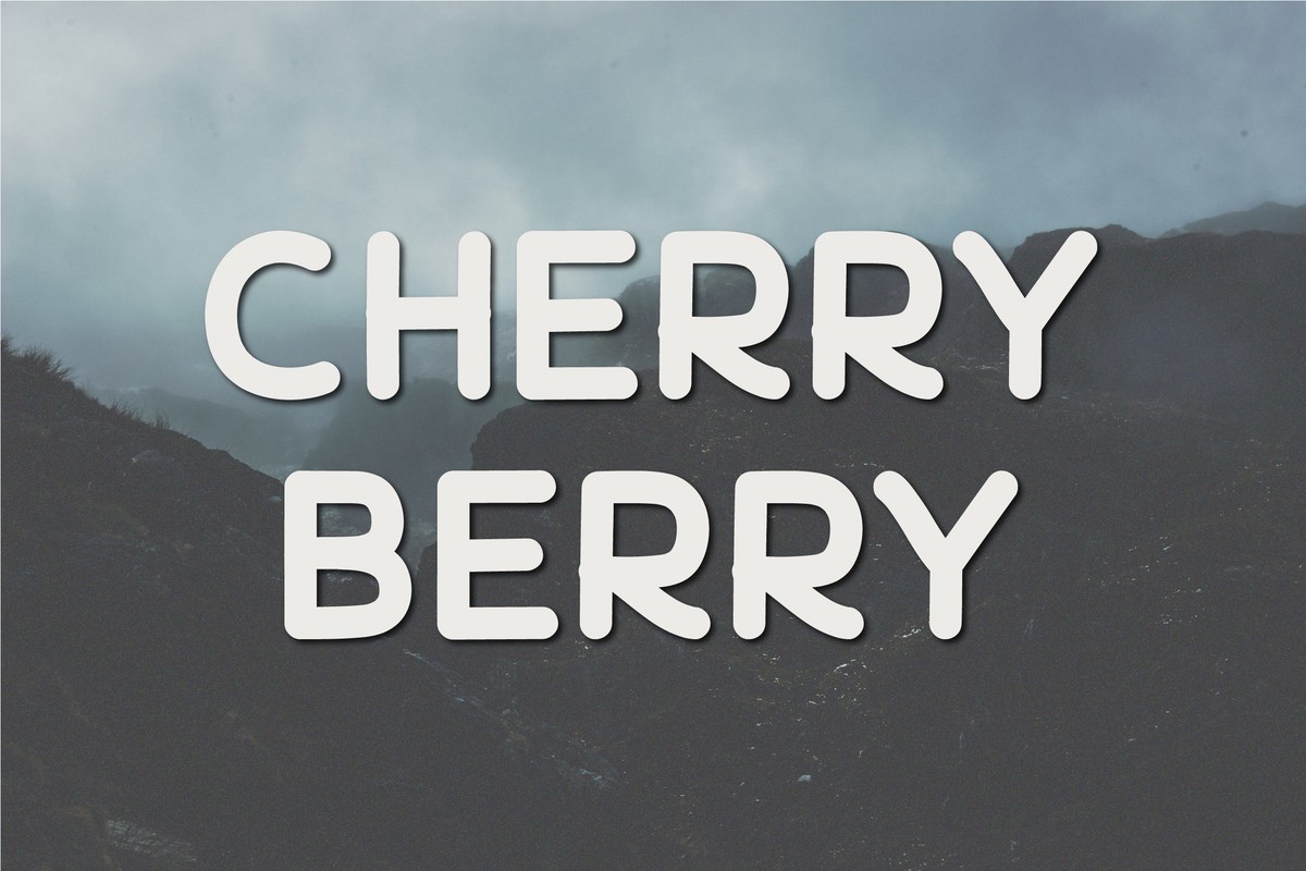 Font Cherry Berry