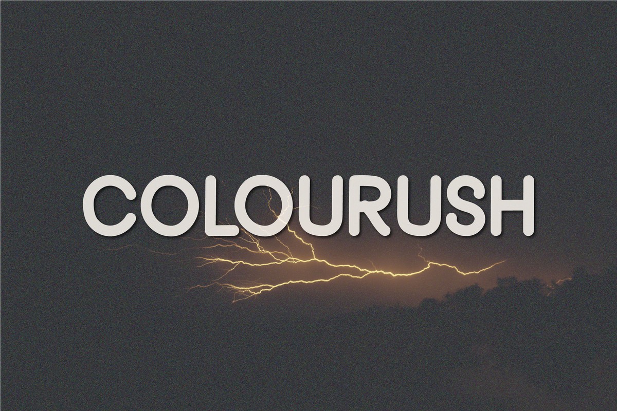 Font Colourush