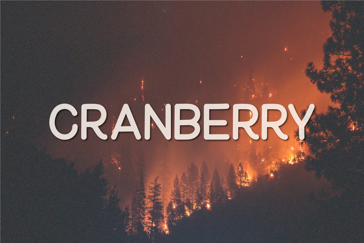 Font Cranberry