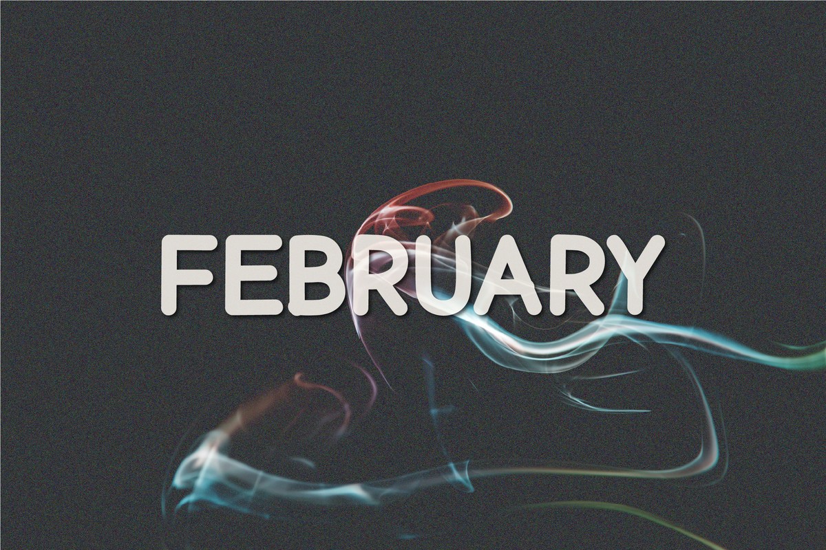 Font February