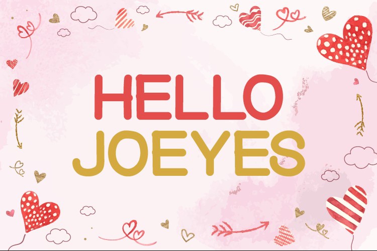 Font Hello Joeyes