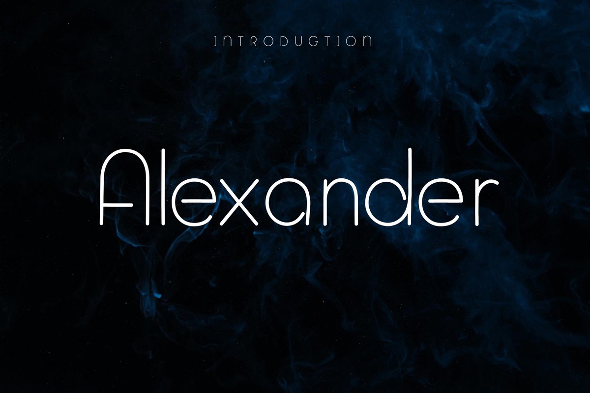 Font Alexander