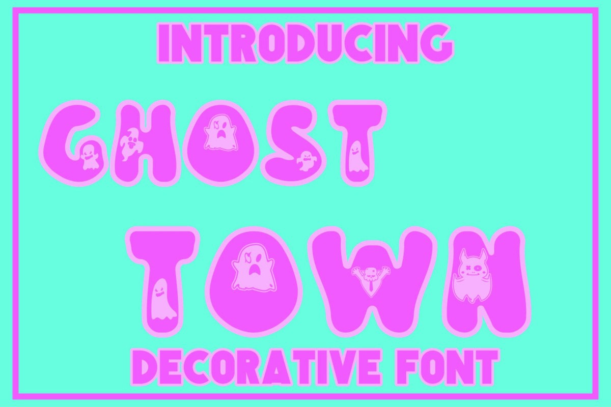 Font Ghost Town