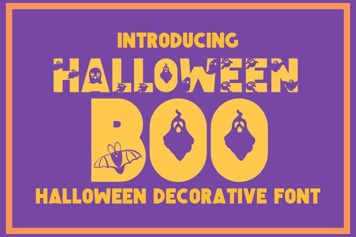 Font Halloween Boo