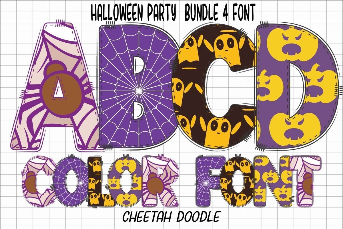 Font Halloween Party