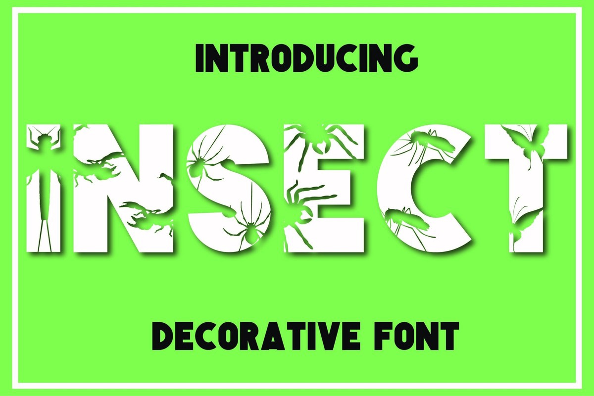 Font Insect