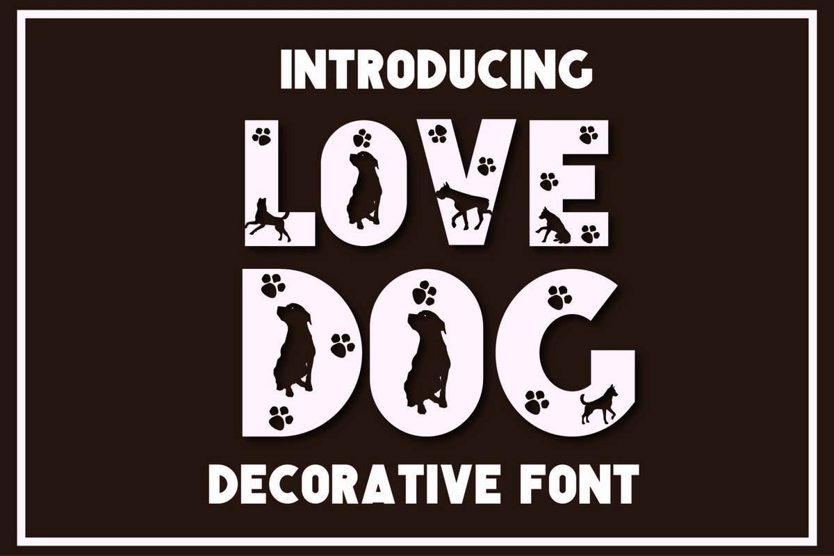 Font Love Dog