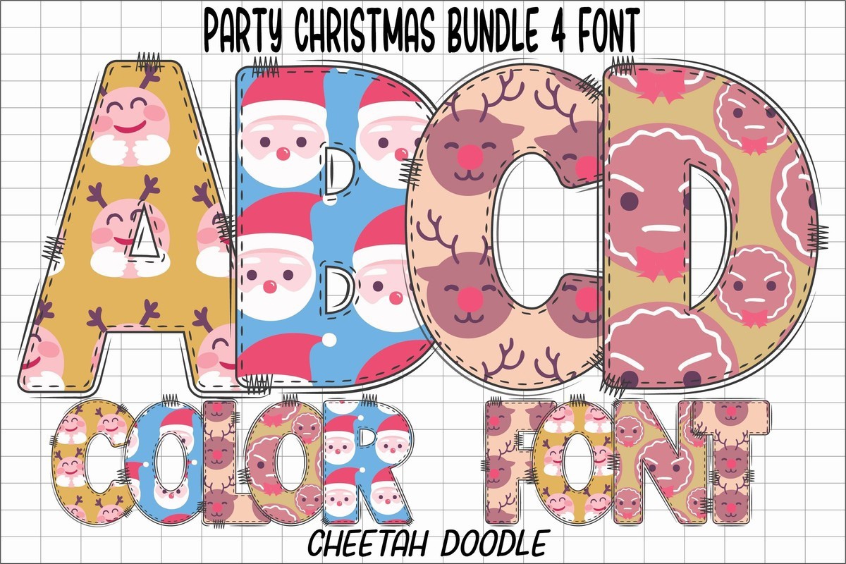 Font Party Christmas