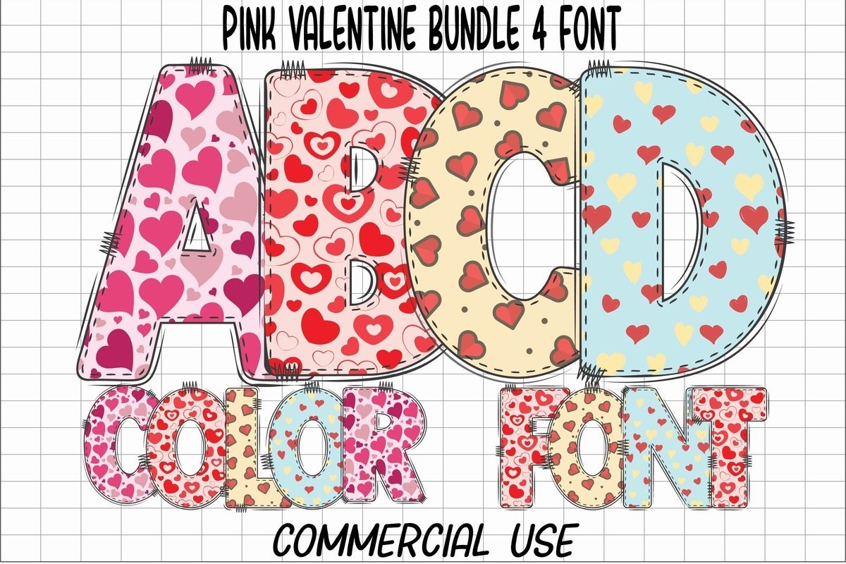 Font Pink Valentine