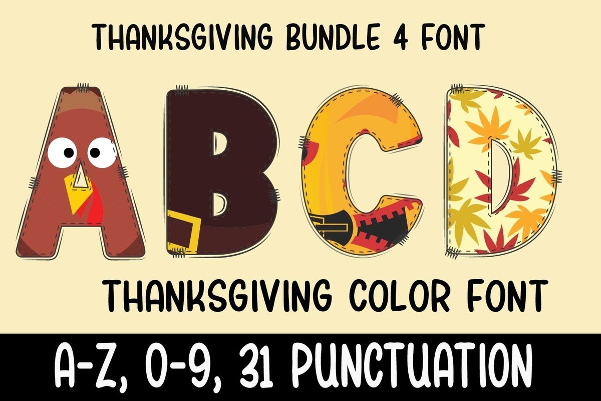 Font Thanksgiving Day