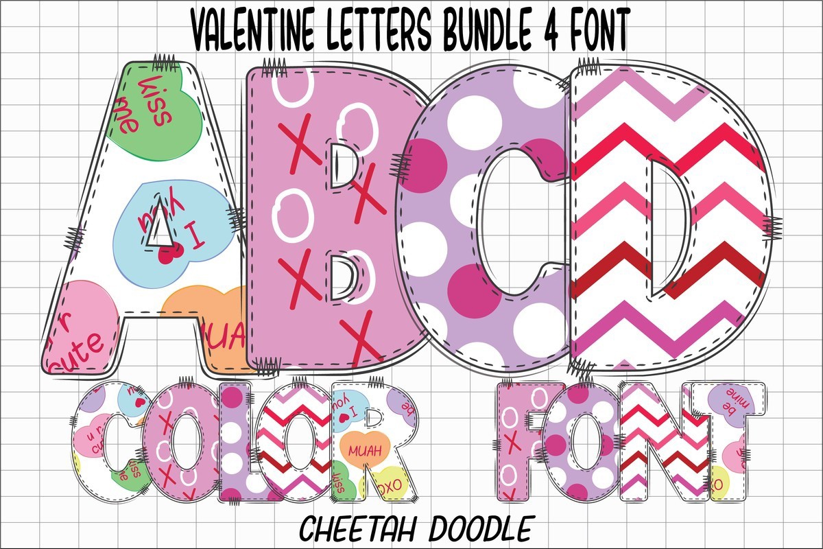 Font Valentine Letters