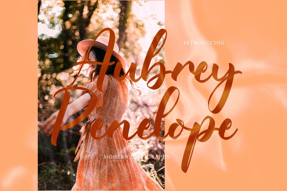 Font Aubrey Penelope