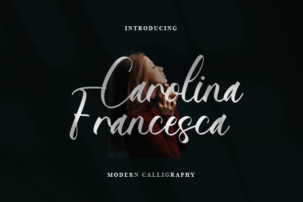 Font Carolina Francesca