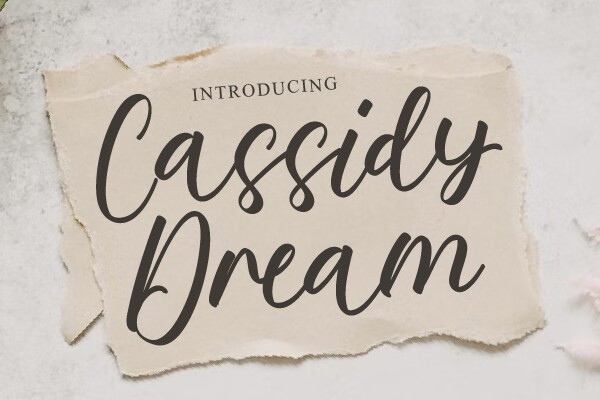 Font Cassidy Dream