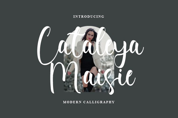 Font Cataleya Maisie