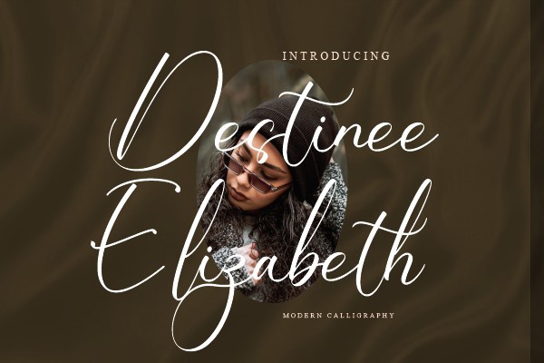 Font Destinee Elizabeth